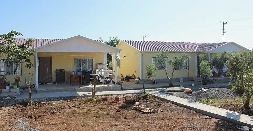 103m² İkiz Prefabrik Konut