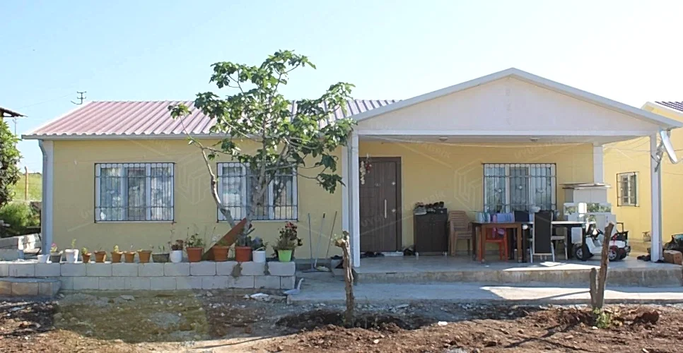 103m² İkiz Prefabrik Konut