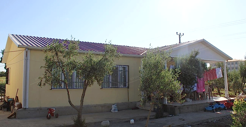 103m² İkiz Prefabrik Konut
