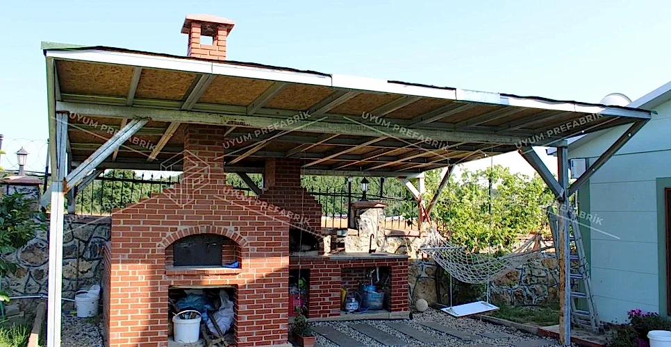 125m² Hafif Çelik Modern Villa