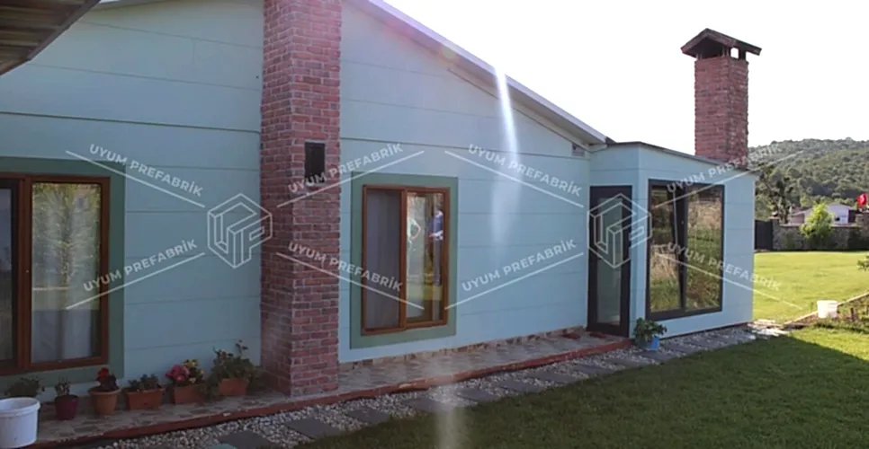 125m² Hafif Çelik Modern Villa