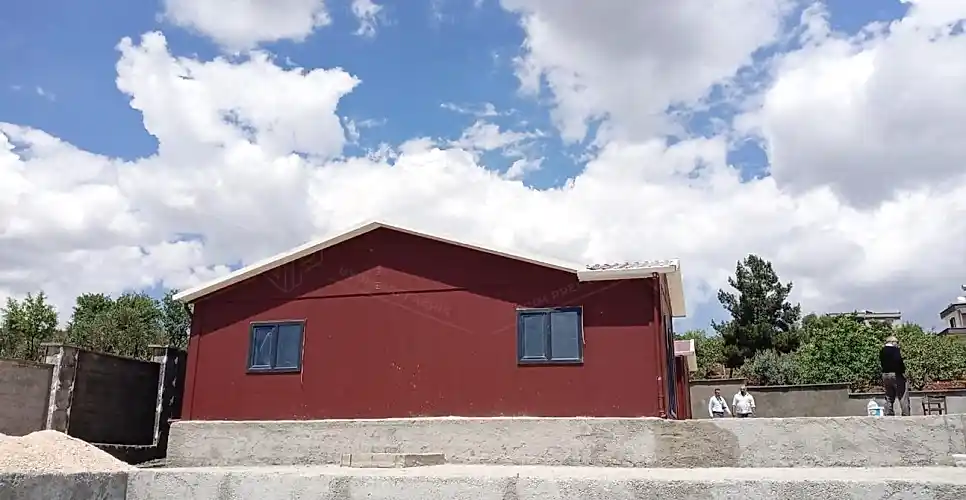 130m² Prefabrik Ev Binası 