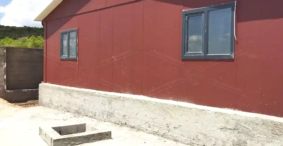130m² Prefabrik Ev Binası 
