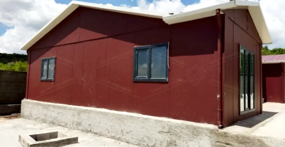 130m² Prefabrik Ev Binası 
