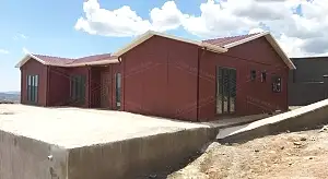 130m² Prefabrik Ev Binası 