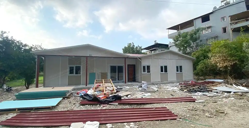203m² Prefabrik Okul Binası 