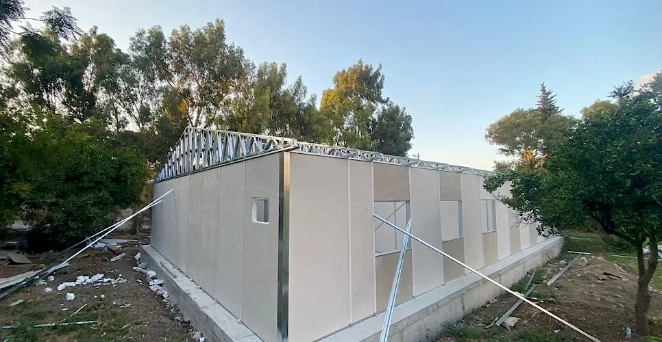 203m² Prefabrik Okul Binası 
