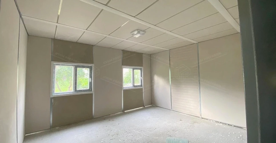203m² Prefabrik Okul Binası 