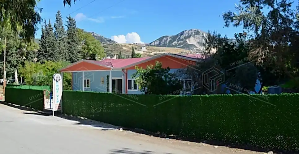 203m² Prefabrik Okul Binası 