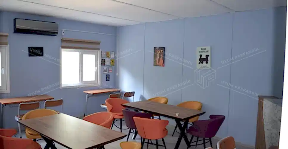 203m² Prefabrik Okul Binası 