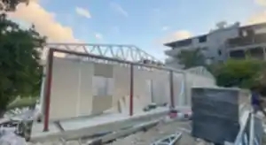 203m² Prefabrik Okul Binası 