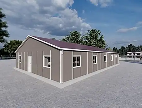 218m² Prefabrik Yatakhane Binası
