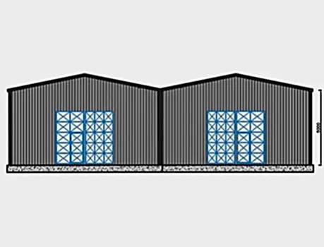 500m² Çelik Hangar Binası 