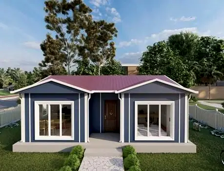 52m² Aytepe Tek Katlı Prefabrik Ev 