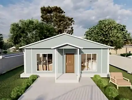 55m² Viranşehir Single-Story Prefabricated House