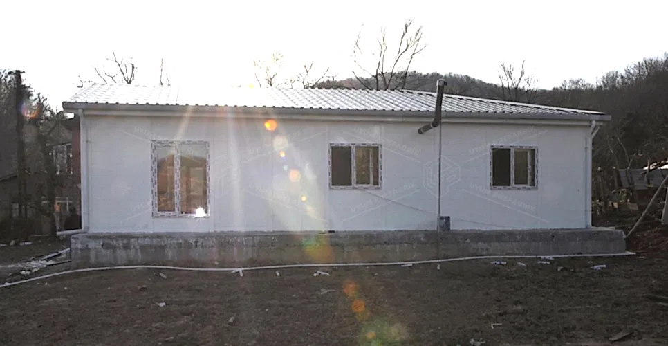 Tek Katlı Prefabrik Konut Projesi
