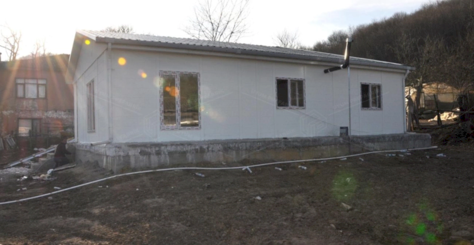 Tek Katlı Prefabrik Konut Projesi