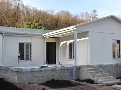 Tek Katlı Prefabrik Konut Projesi