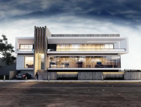 UP-1 Çelik Modern Ofis Binası 