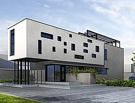 UP-6 Çelik Modern Ofis Binası 