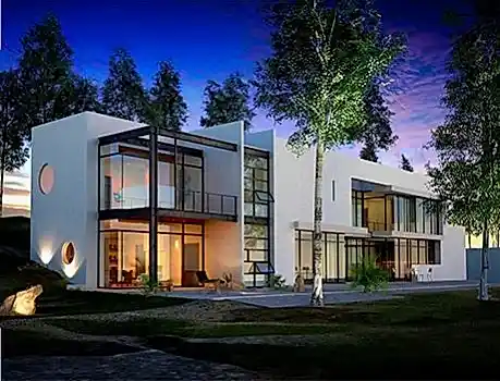 UP-9 Çelik Modern Ofis Binası 