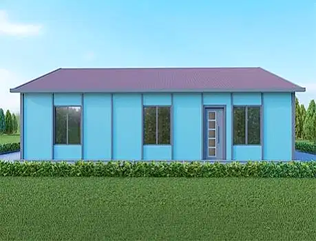 UP206 Salda 115m² Tek Katlı Çelik Ev