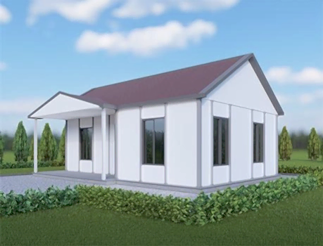 UP207 Manyas 60m² Tek Katlı Çelik 