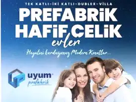 Uyum Prefabrik 2025 Konut Kataloğu